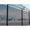PVC powlekane anty-climb spawane ogrodzenie 358 Clearvu ogrodzenie